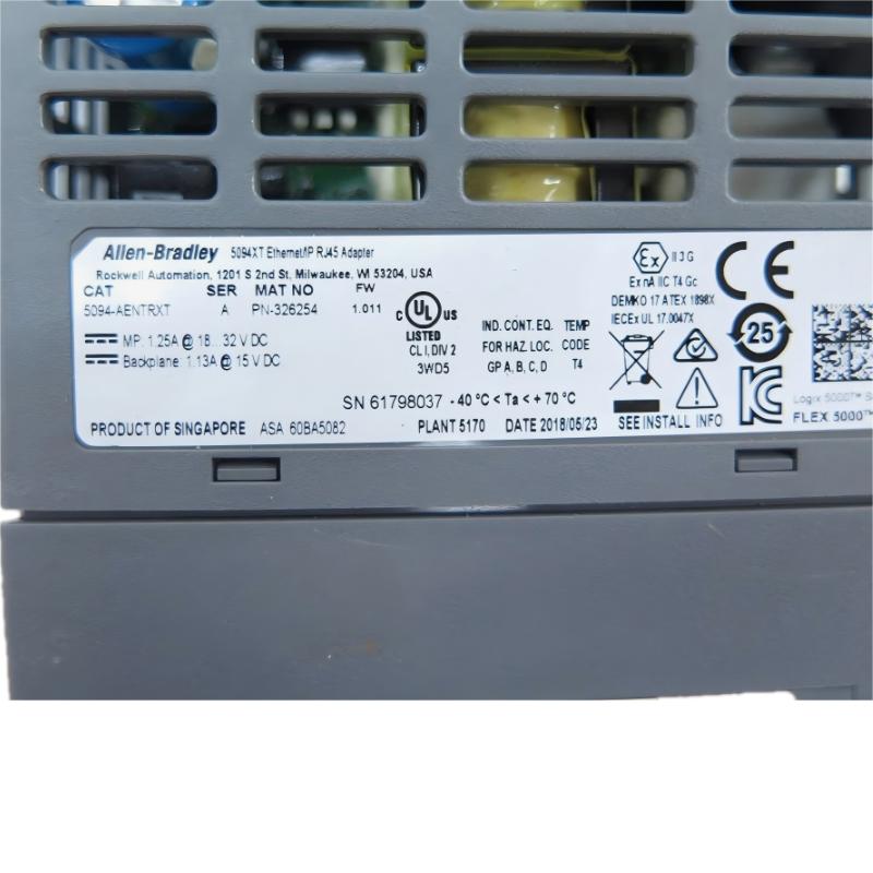 Allen Bradley 5094-AENTRXT Flex 5000 EtherNet/IP Adapter