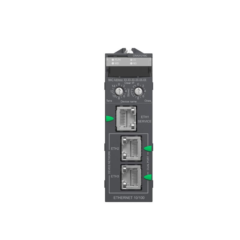 Schneider  BMECRA31210  Ethernet Remote I/O Drop Adapter