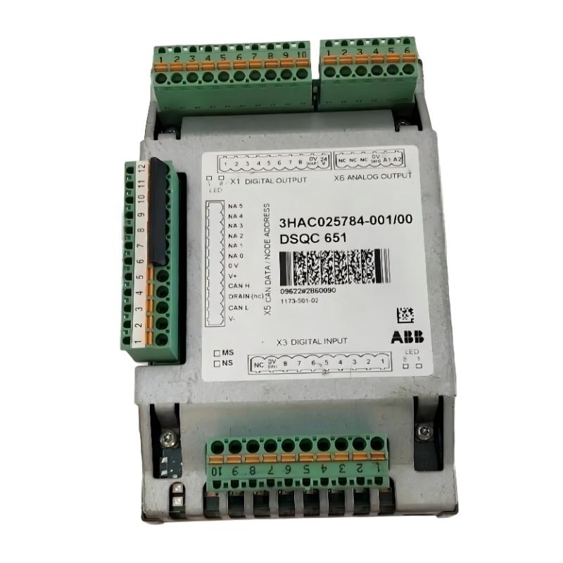 ABB DSQC 651 3HAC025784-001/00 Control Cabinet I/O Modules