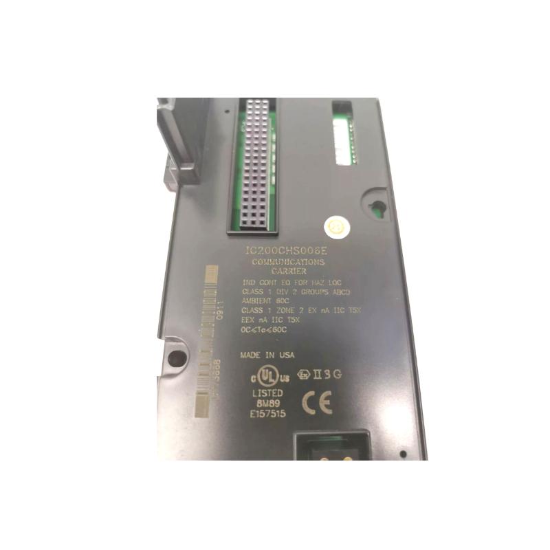 GE Fanuc IC200CHS003 Connector-Style I/O Carrier