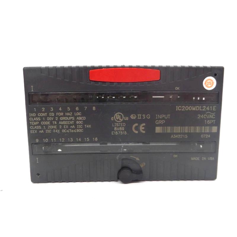 GE Fanuc IC200MDL241 AC Digital Input Module