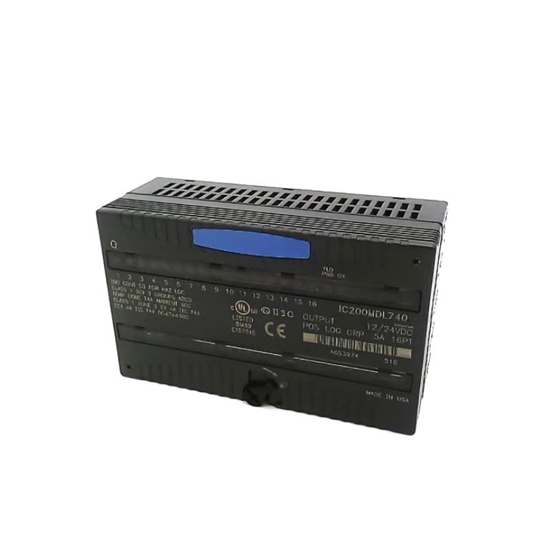 GE Fanuc   IC200MDL741   DC Discrete Output Module