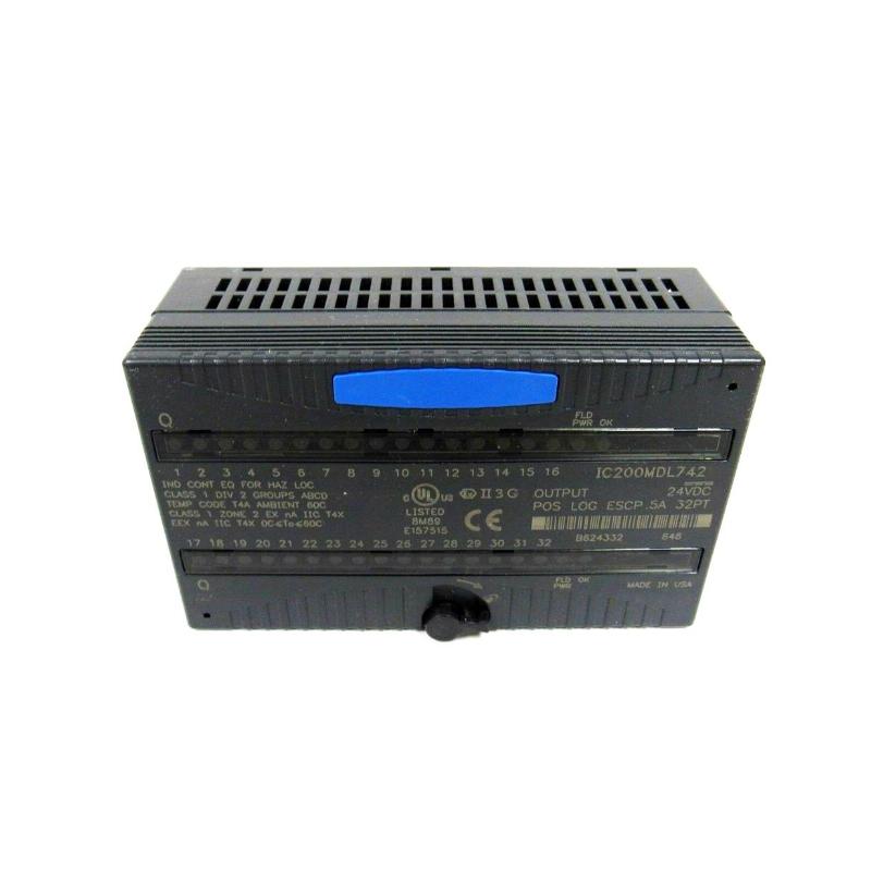 GE Fanuc IC200MDL742 DC Discrete Output Module