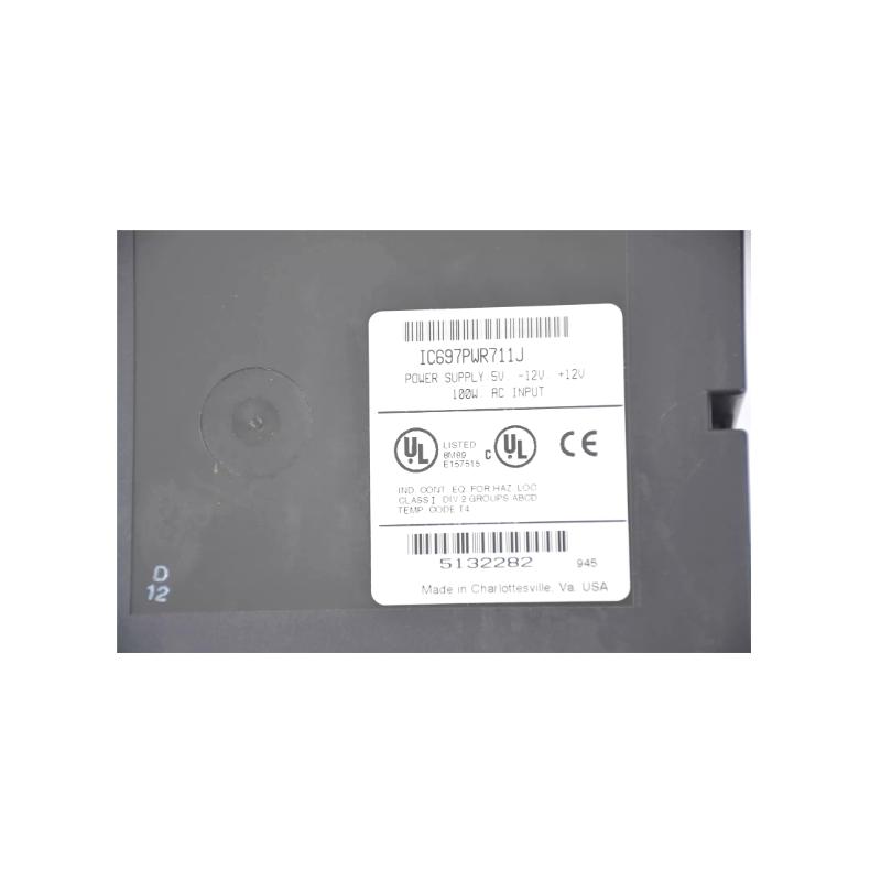 GE Fanuc IC697PWR711J Power Supply Module