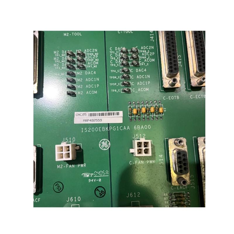 GE Fanuc IS200EBKPG1B Exciter Backplane Interface Board