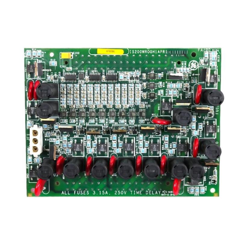 GE Fanuc IS200WROGH1A Relay Output / Fuse and Power Distribution Option Board