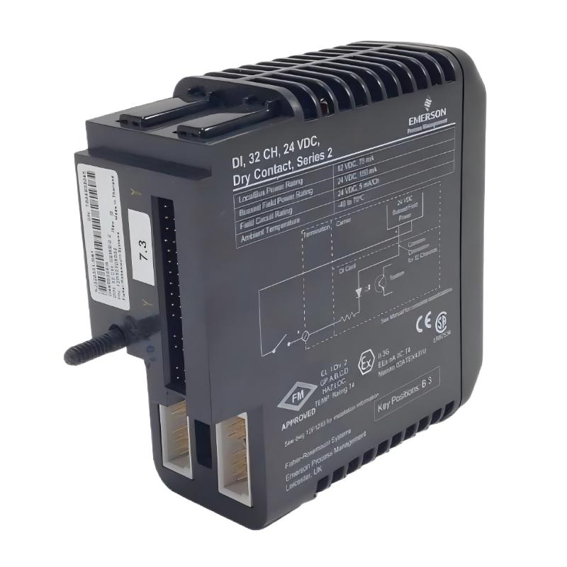 Emerson KJ3203X1-BA1 VE4001S2T2B4 12P3270X022 Dry Contact Module