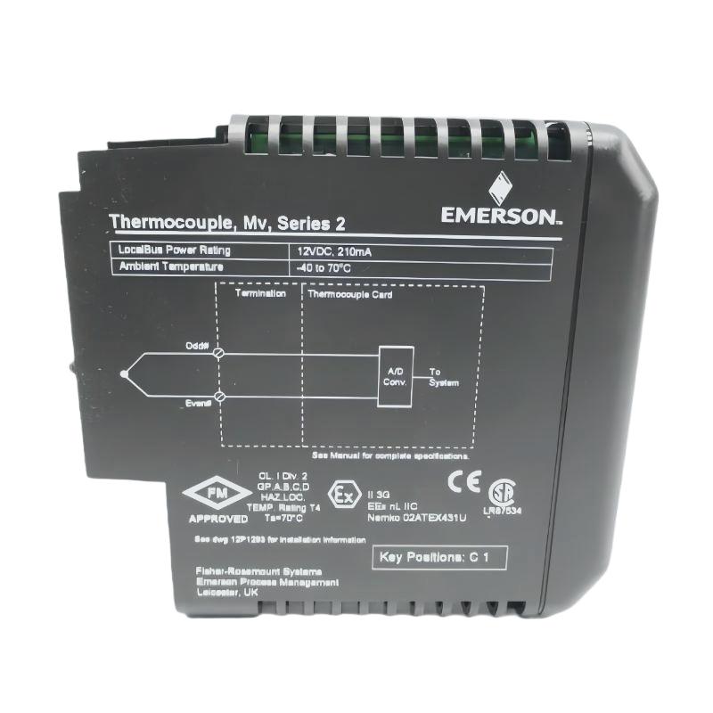 Emerson KJ3224X1-BA1 Thermocouple Module