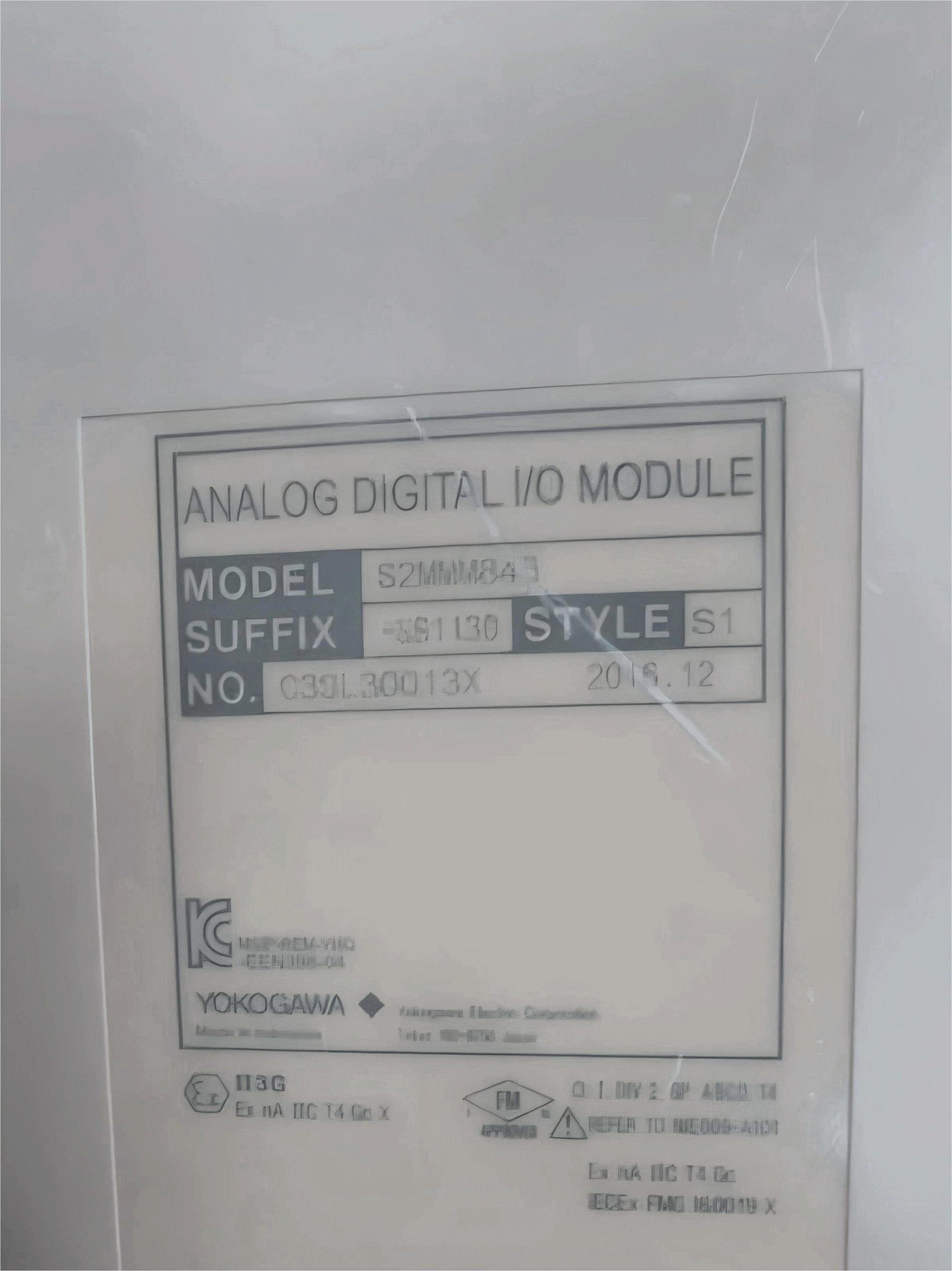 Yokogawa S2BN1D-11130 Base Plate