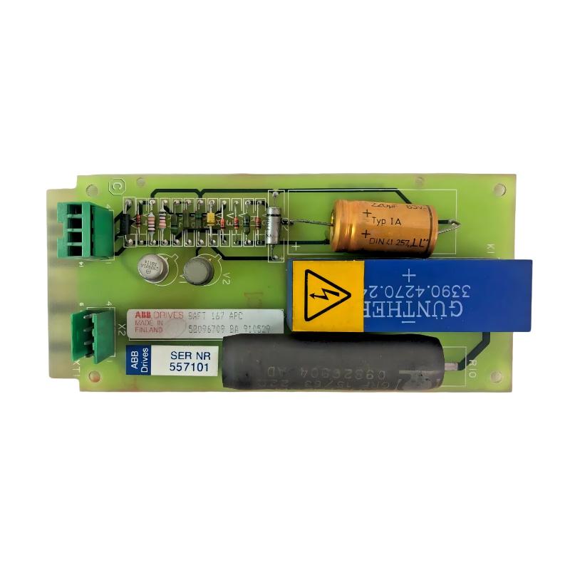 ABB SAFT 167 APC 58096707 Power Connector Board