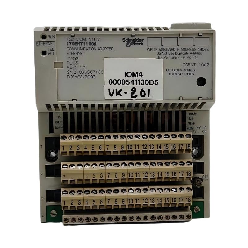 Schneider 170ENT11002 Ethernet TCP/IP Communication Adapter