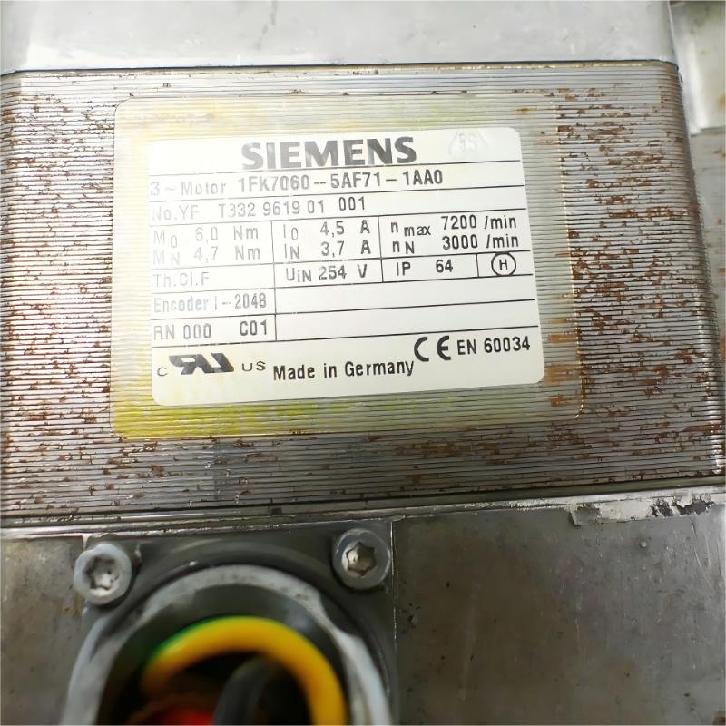 Siemens 1FK7060-5AF71-1AA0 Servo Motor