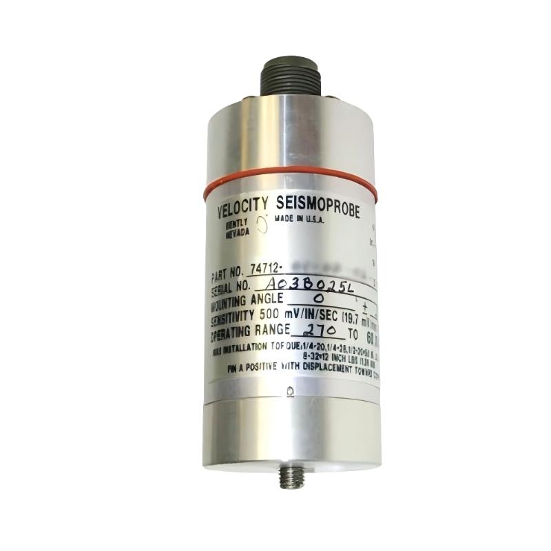 Bently Nevada 74712-01-10-02-00 Seismic Detector Velocity Sensor