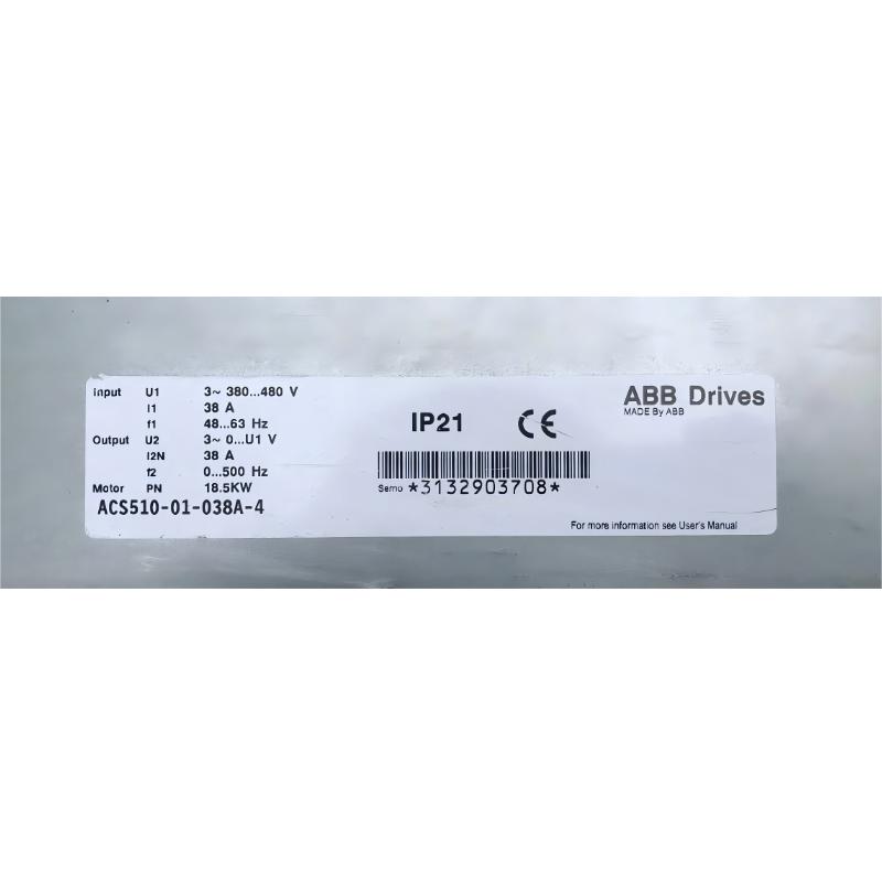 ABB ACS510-01-038A-4 3ABD00015750-D Variable Frequency Drive