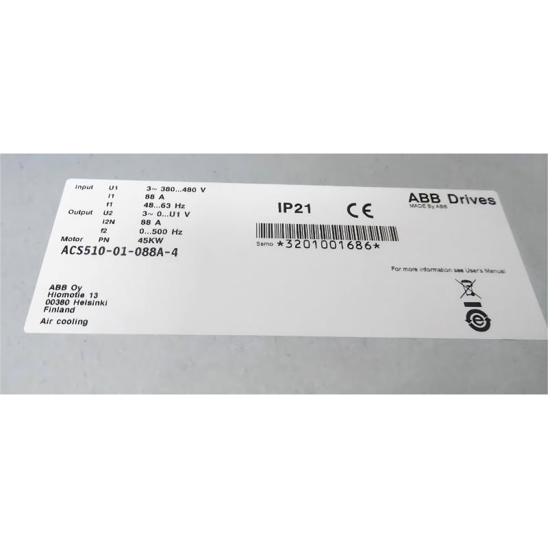ABB ACS510-01-088A-4 3ABD00021616-D Variable Frequency Drive