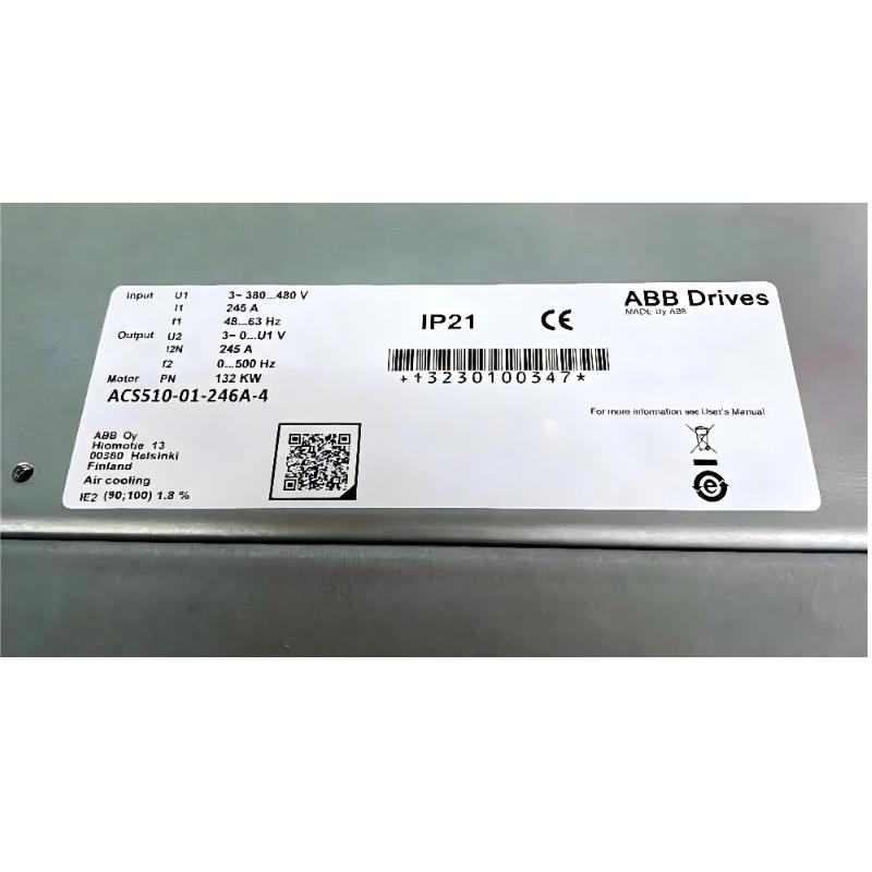 ABB ACS510-01-246A-4 3ABD00022031-S Variable Frequency Drive