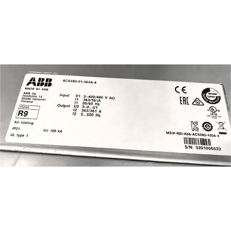 ABB ACS580-01-363A-4 3AUA0000080509 Variable Frequency Drive