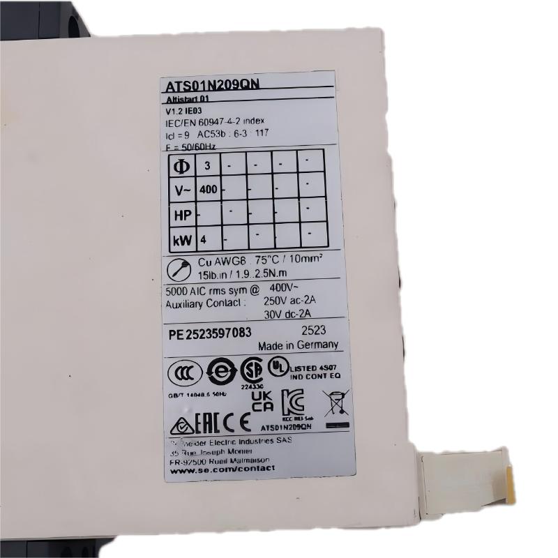 Schneider ATS01N209QN Soft Starter