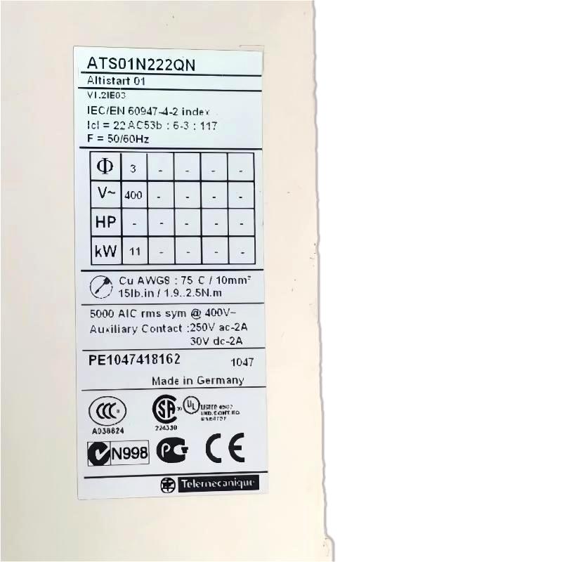 Schneider ATS01N222QN Soft Starter