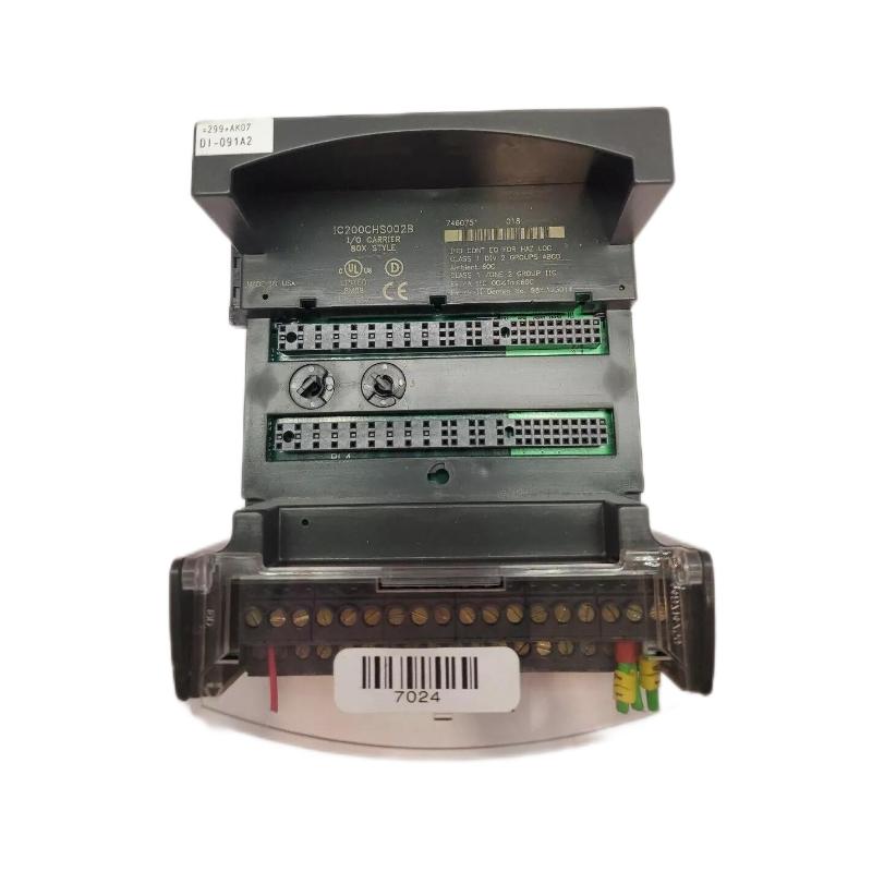 GE Fanuc IC200CHS003C Connector-Style I/O Carrier