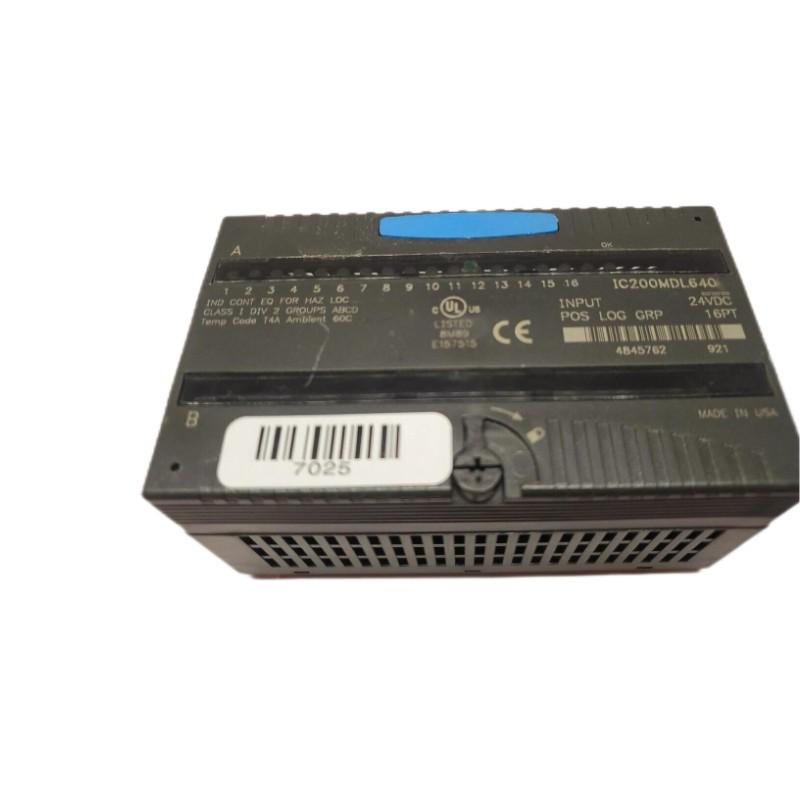 GE Fanuc IC200MDL640E Discrete DC Input Module