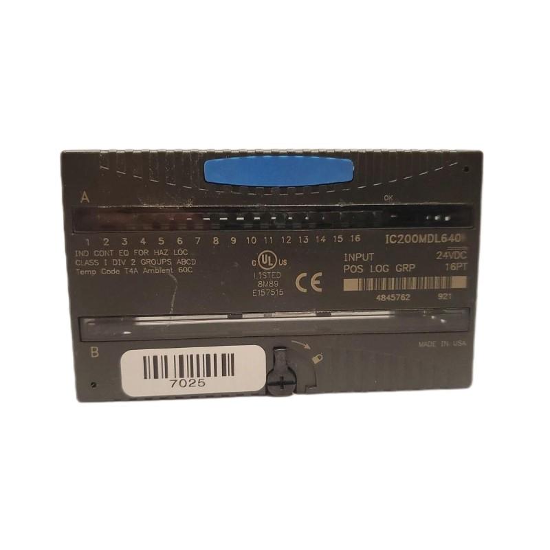 GE Fanuc IC200MDL640E Discrete DC Input Module