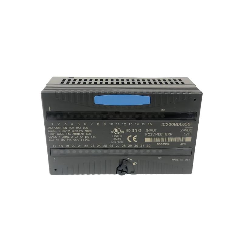 GE Fanuc   IC200MDL650J   Discrete Input Module