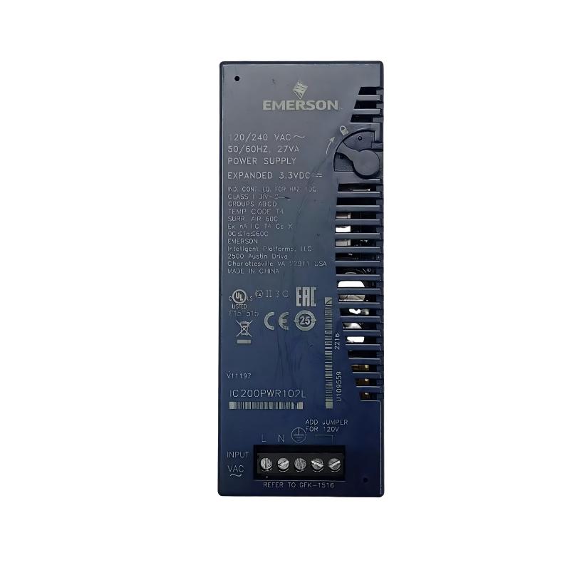 GE Fanuc   IC200PWR101B   AC Power Supply Module