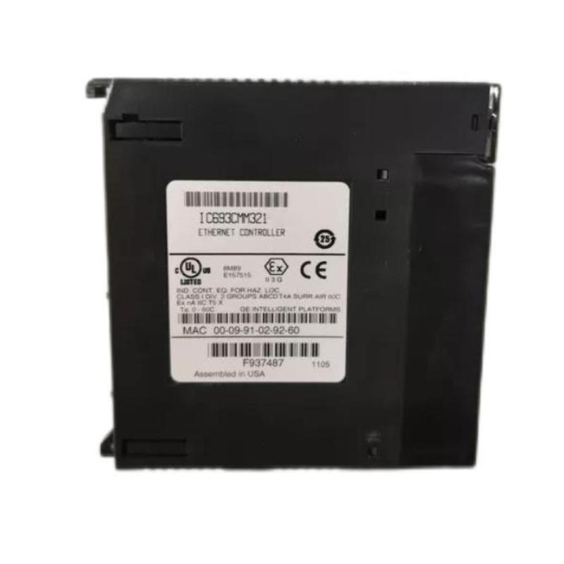 GE Fanuc IC693CMM321-JJ Ethernet Interface Module / Communications Coprocessor Module