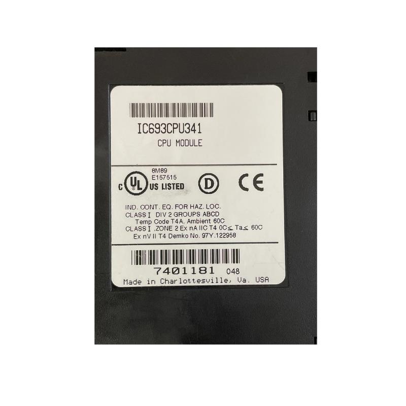 GE Fanuc IC693CPU341T CPU Module