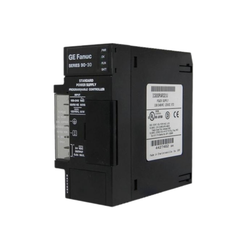 GE Fanuc IC693PWR321W Standard AC/DC Power Supply Module