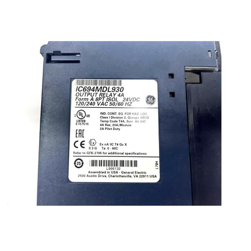 GE Fanuc IC694MDL930CA Isolated Relay Output Module