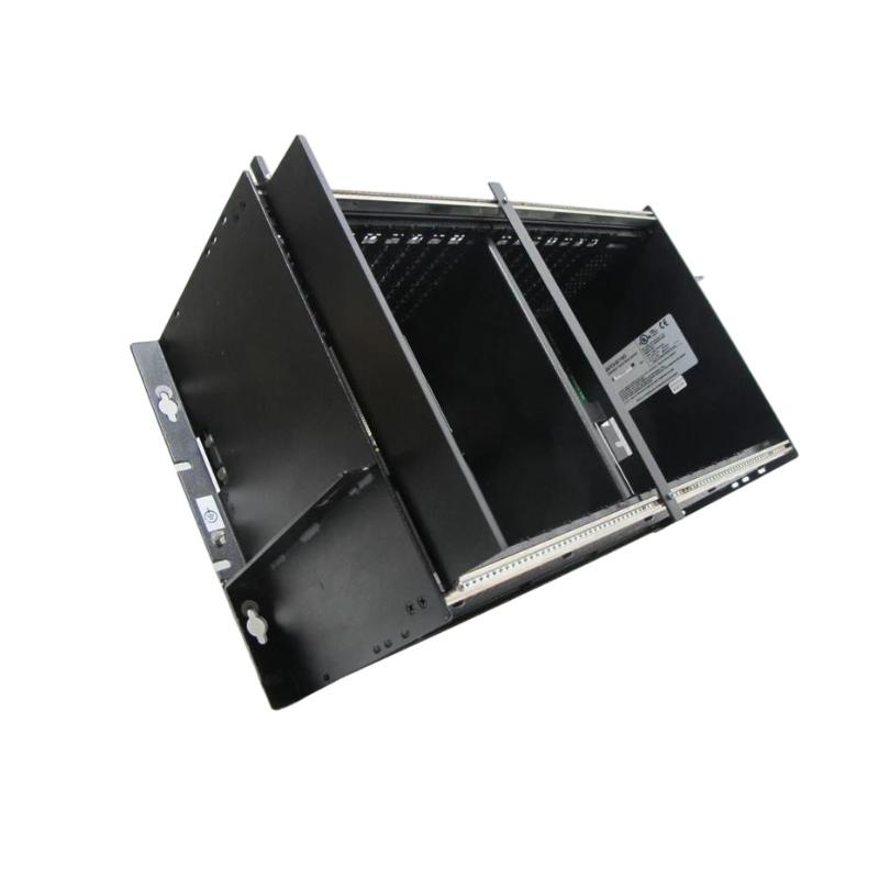 GE Fanuc IC698CHS117 17-slot front mount rack chassis