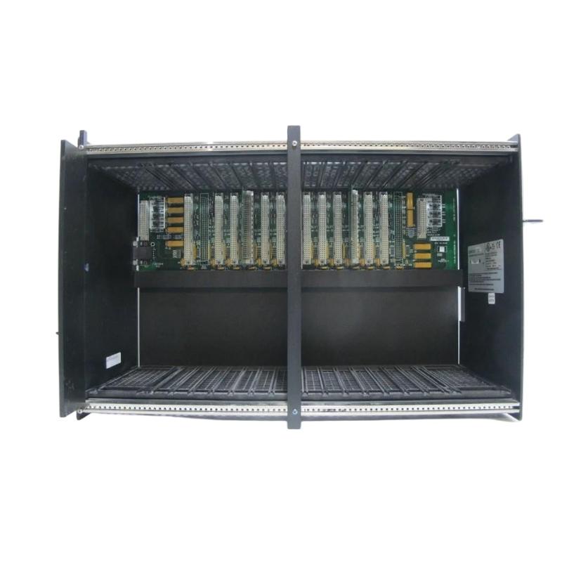GE Fanuc IC698CHS117 17-slot front mount rack chassis