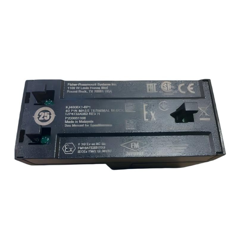 Emerson SE4001S2T2B5 KJ4006X1-BP1+KJ3203X1-BK1 Discrete Input Card With Terminal Blocks