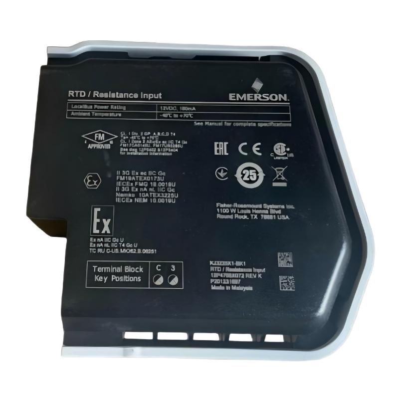 Emerson SE4003S6B1 KJ3225X1-BK1 S-Series Analog RTD/Resistance Input Modules