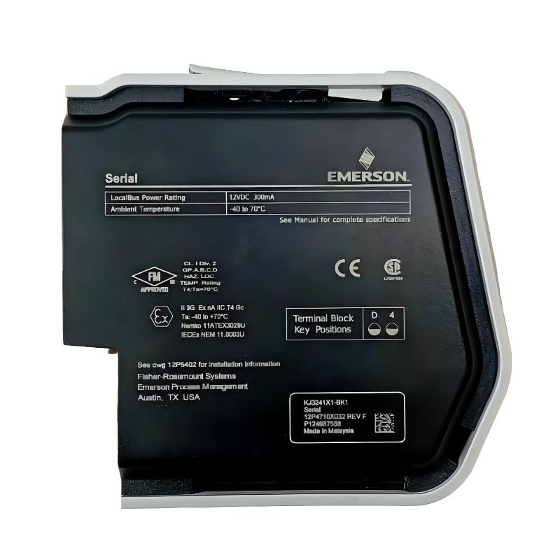 Emerson SE4005S2B1 Analog Output Card
