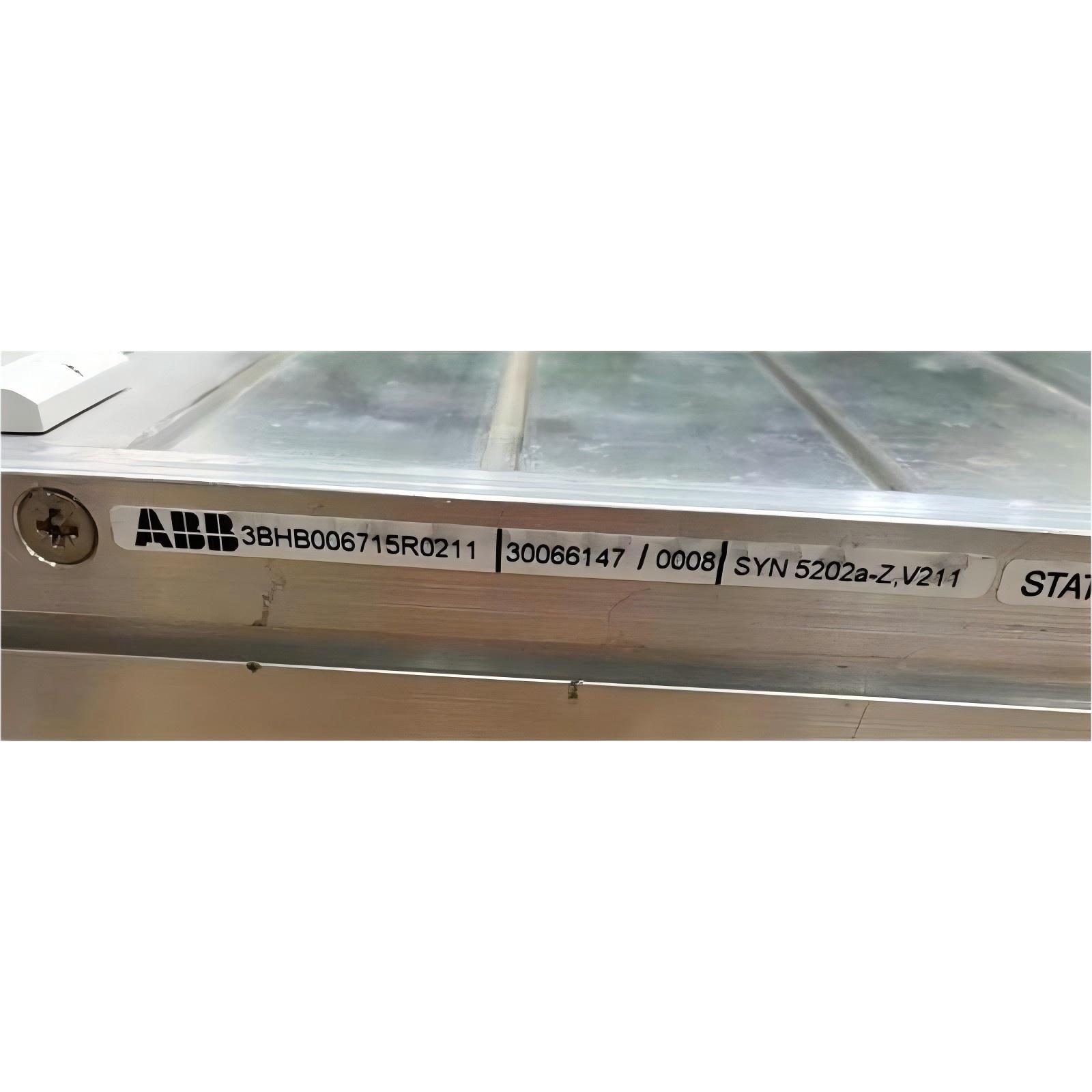 ABB SYN 5202a-Z,V211 3BHB006715R0211 Synchronization Device