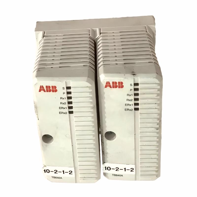 ABB TB840A 3BSE037760R1 Modular Bus Fiber-Optic Cluster Modem Communication Module
