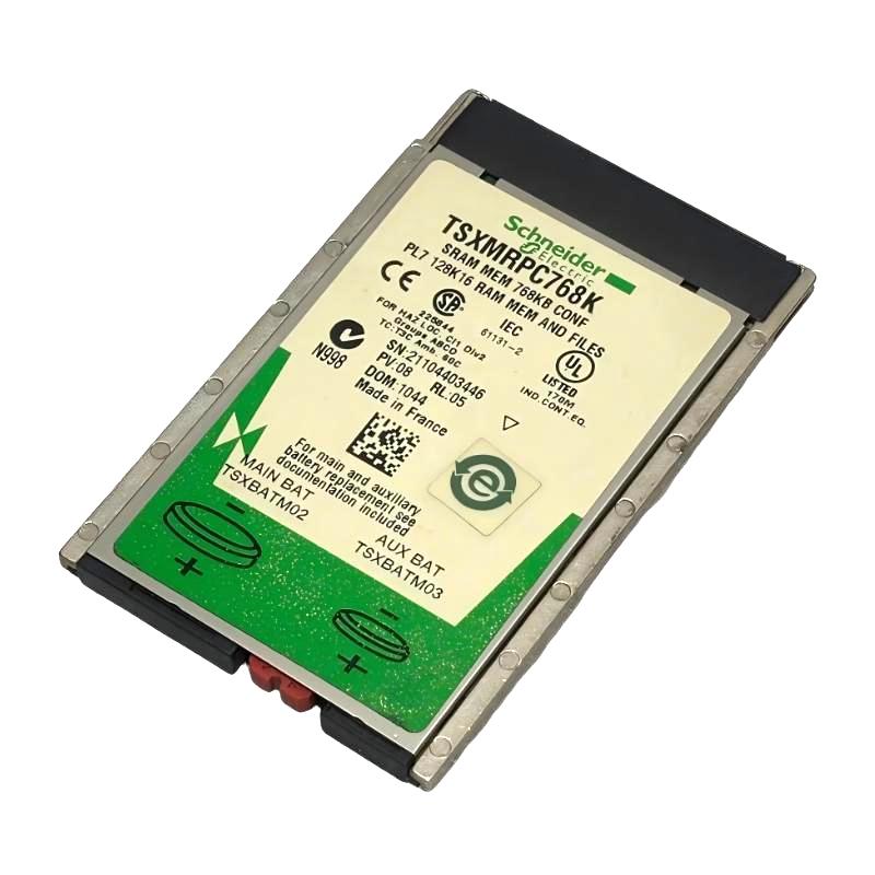 Schneider TSXMRPC768K Configurable SRAM Application/File Memory Extension