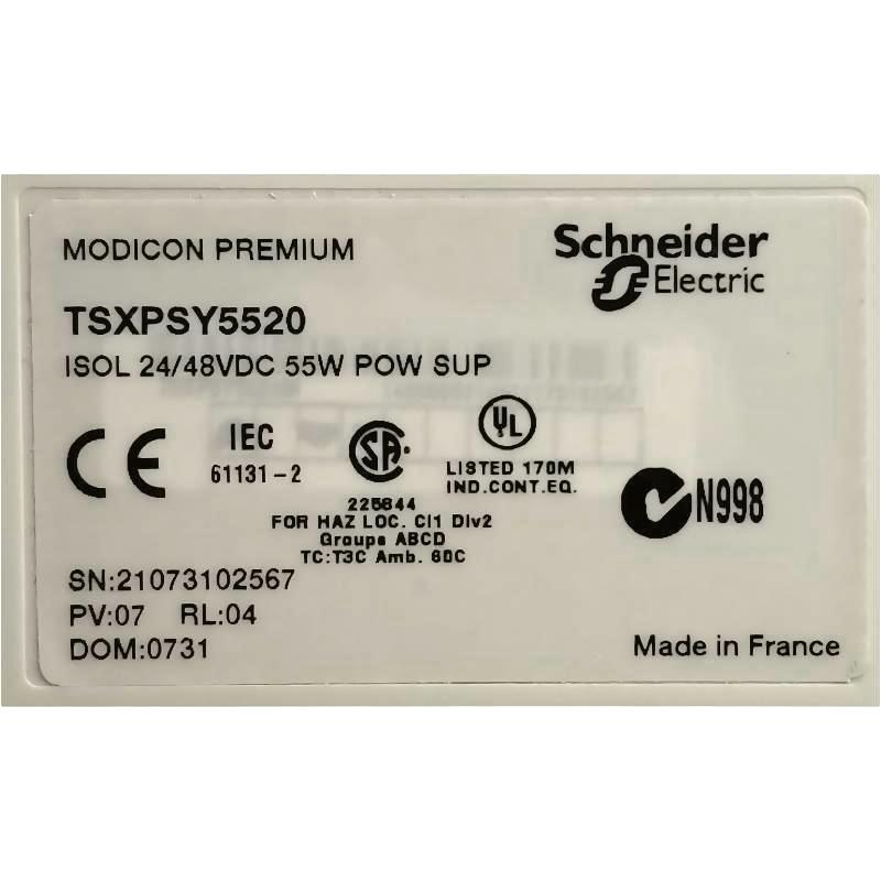 Schneider TSXPSY5520M Power Supply Module