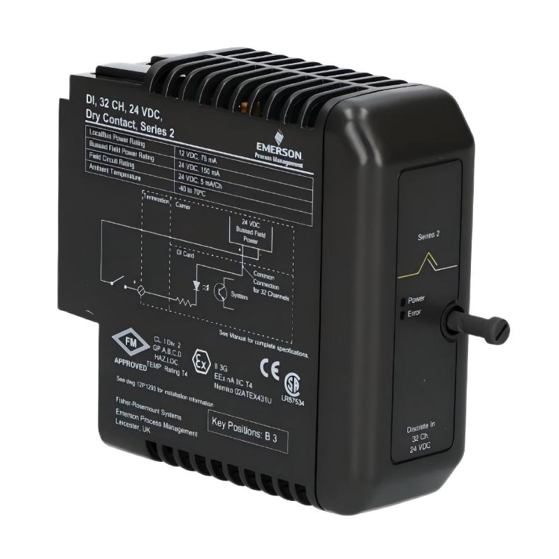 Emerson VE4001S2T1 Discrete Input Card