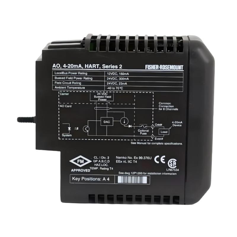 Emerson VE4001S2T1B2 KJ3206X1-BA1 Discrete Input Card