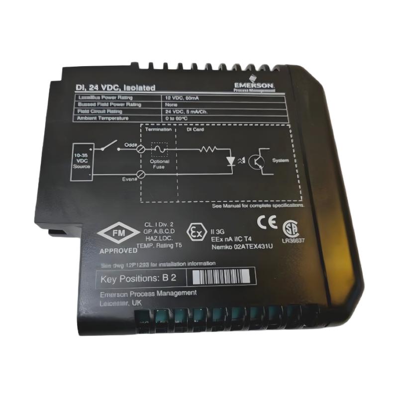 Emerson VE4001S2T2B6 Discrete Input Card