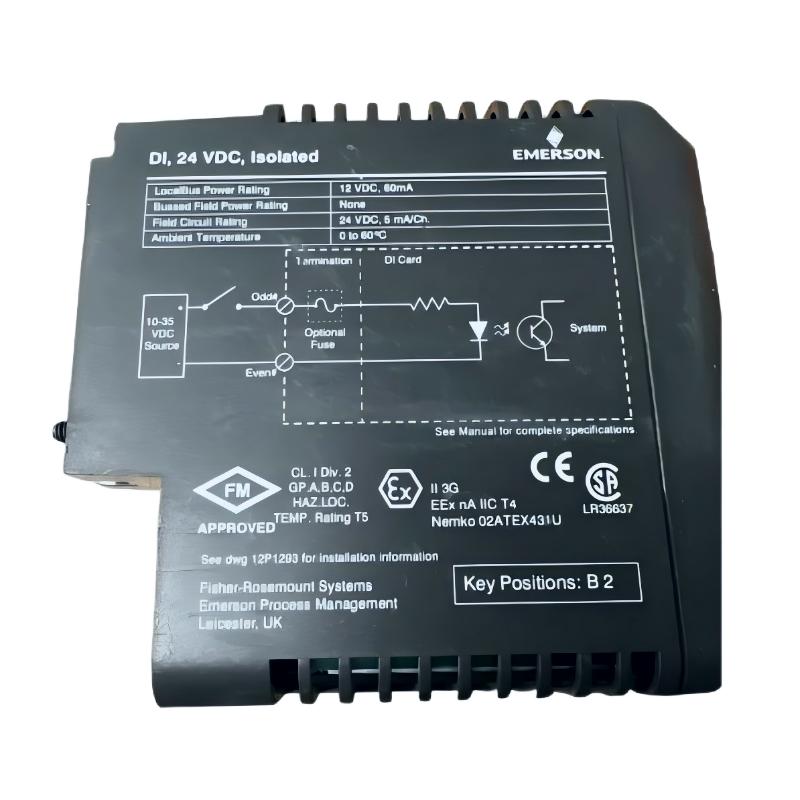 Emerson VE4001S5T2B4 Sequence Of Events Input Card