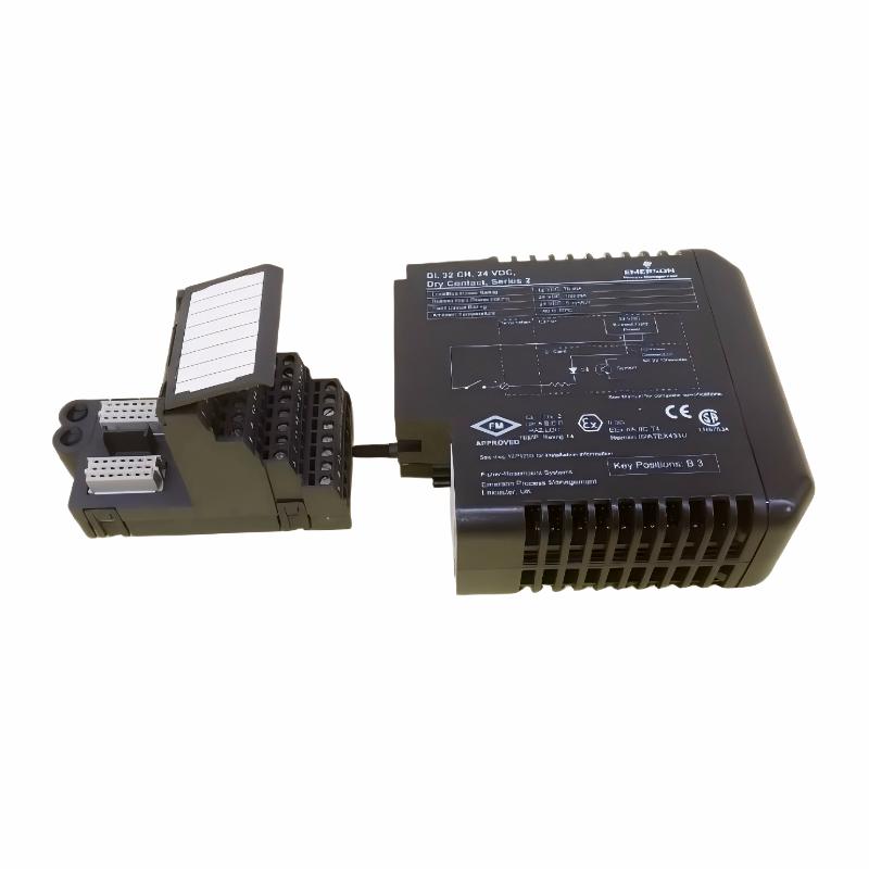 Emerson VE4002S1T1B2 KJ3001X1-BG1+KJ4001X1-CB1 Output Module With Terminal Blocks