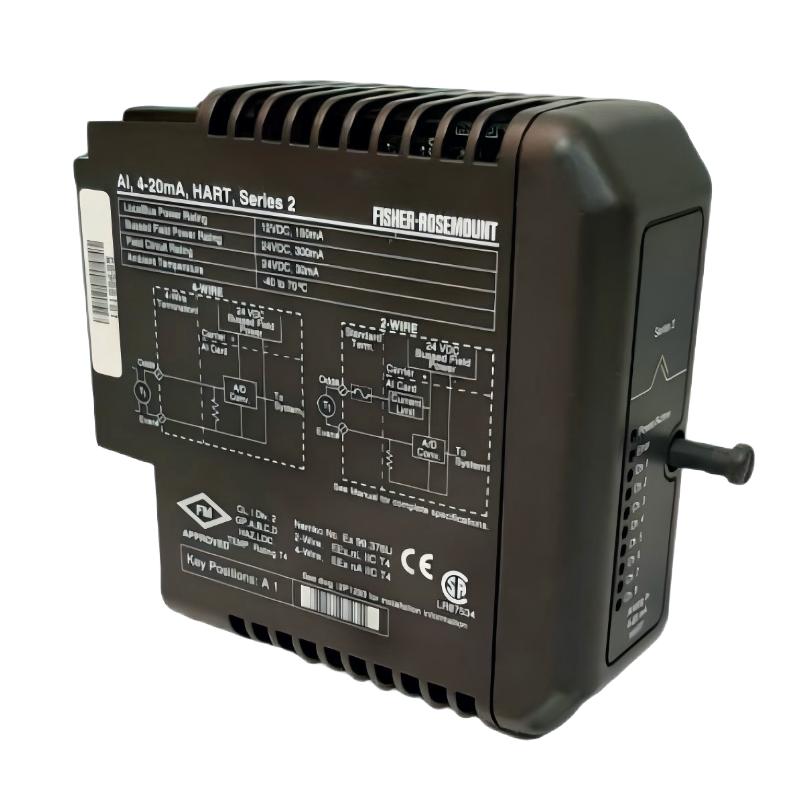 Emerson VE4003S2B1 KJ3222X1-BA1+KJ4001X1-CA1 Input Module With Terminal Blocks