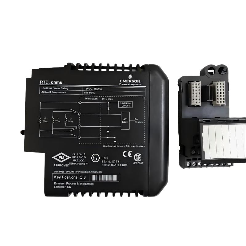 Emerson VE4003S2B1 KJ4001X1-CA1 Analog Input Card