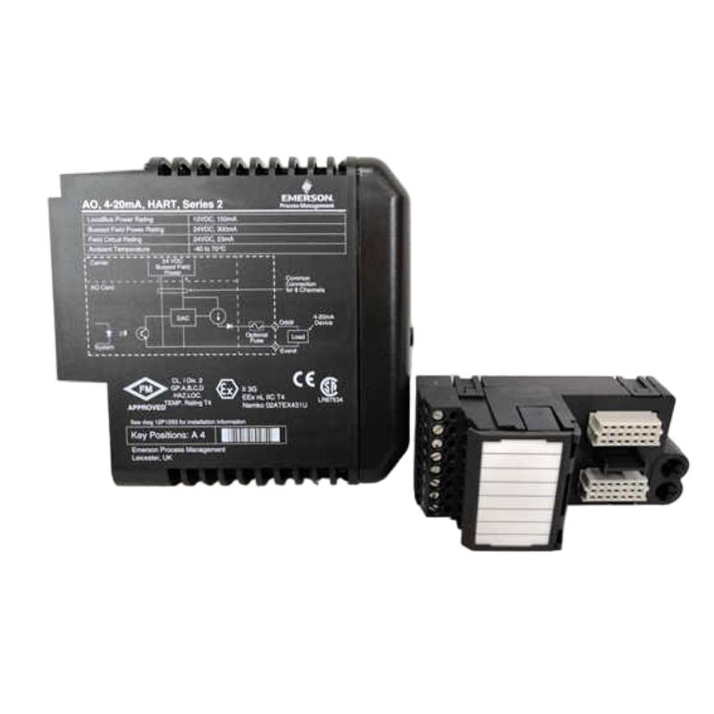 Emerson VE4005S2B5 Analog Output Card
