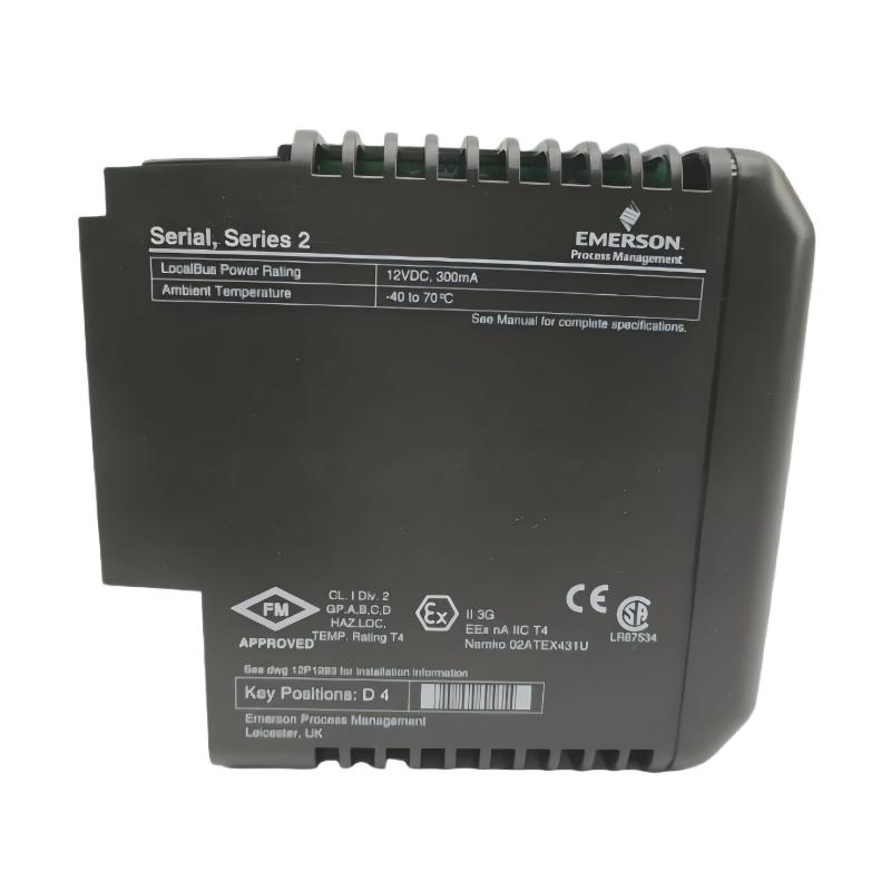 Emerson VE4006P KJ3241X1-BA1 12P2506X042 Serial Interface Module